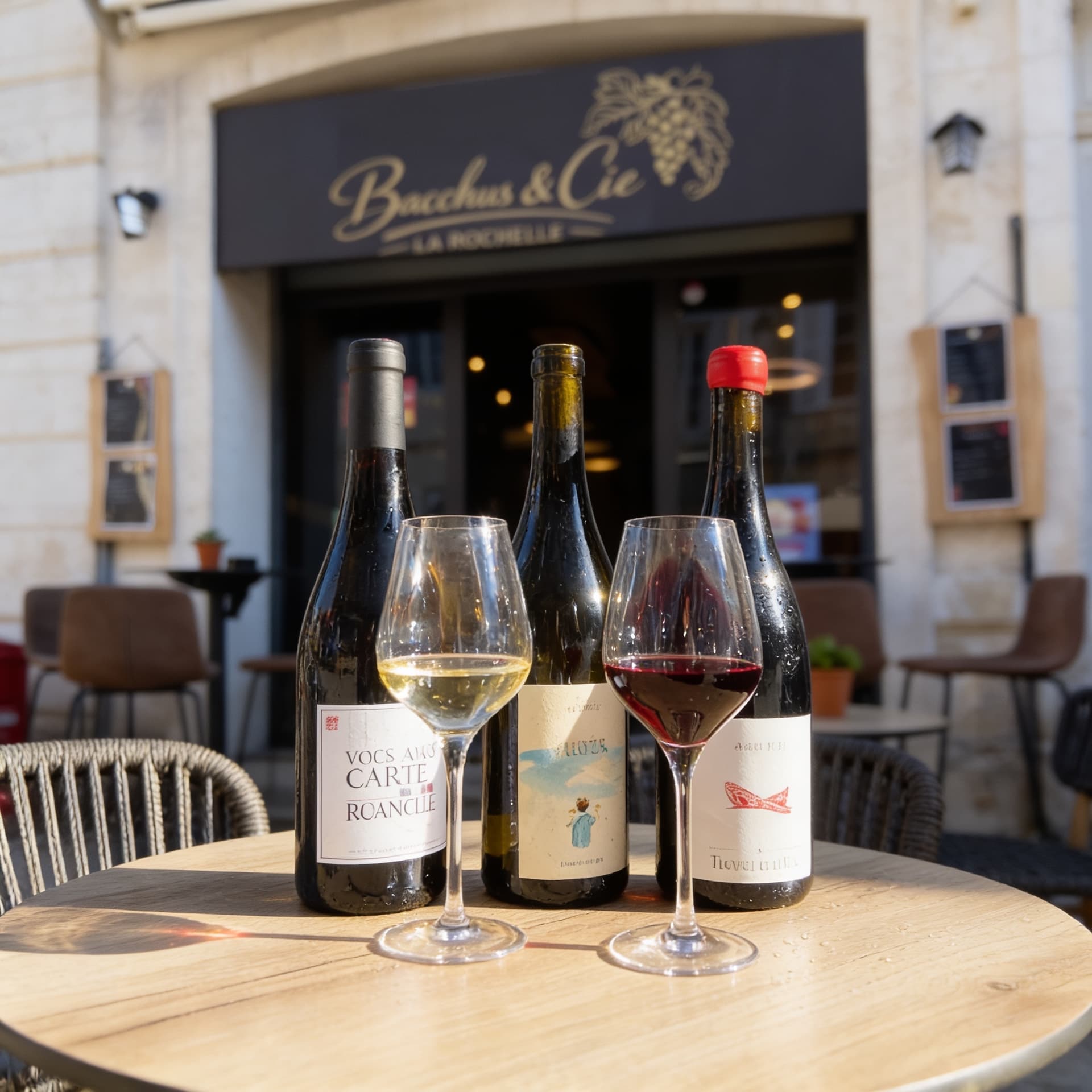 Façade Bacchus & Cie